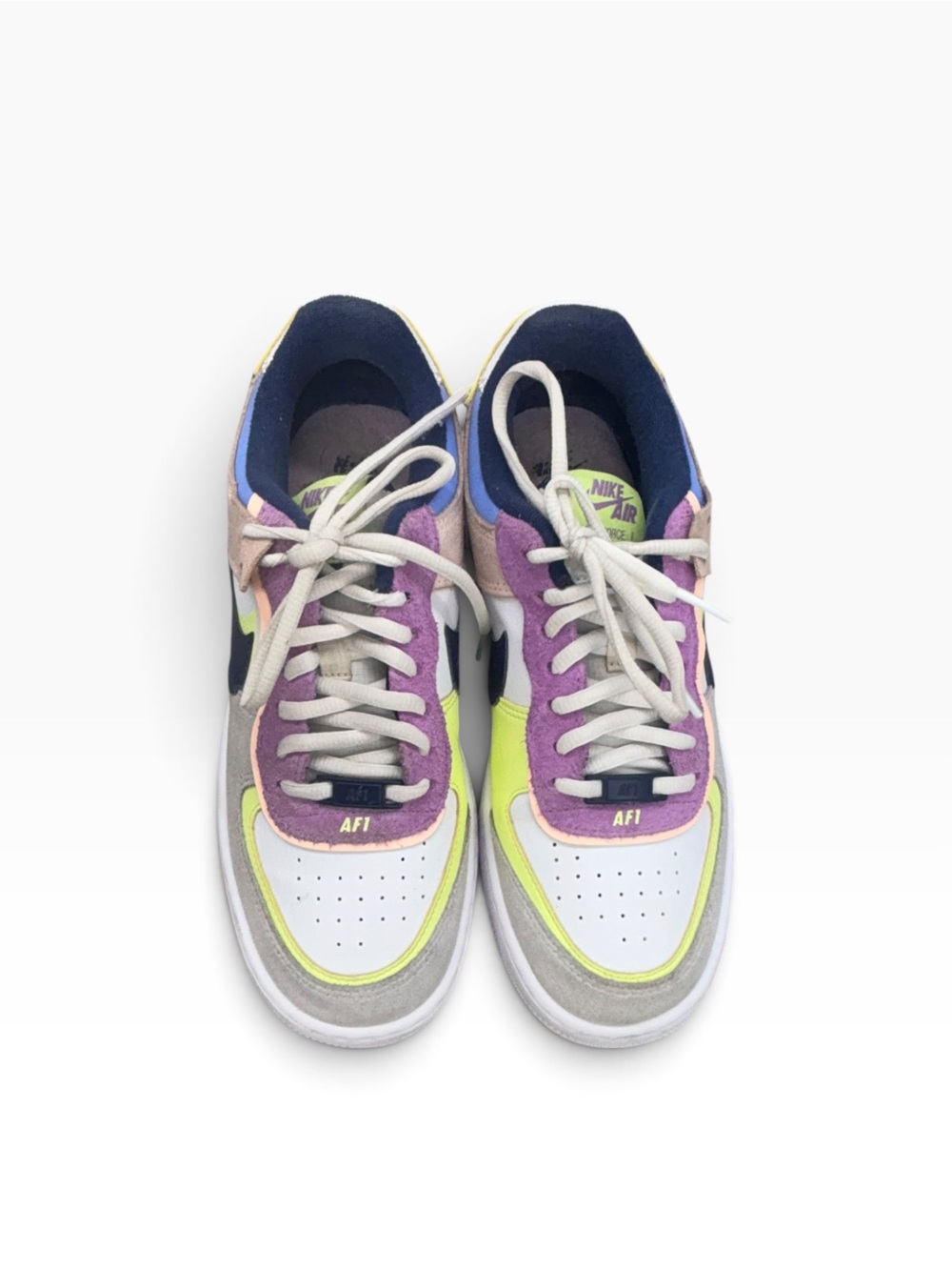 Nike Air Force 1 Shadow Multicolor Womens 8.5 - Picture 6 of 10
